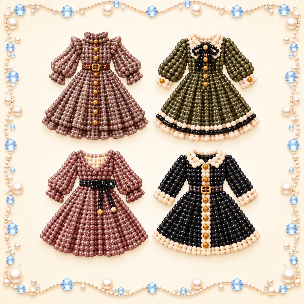 冬のファッション素材30個set