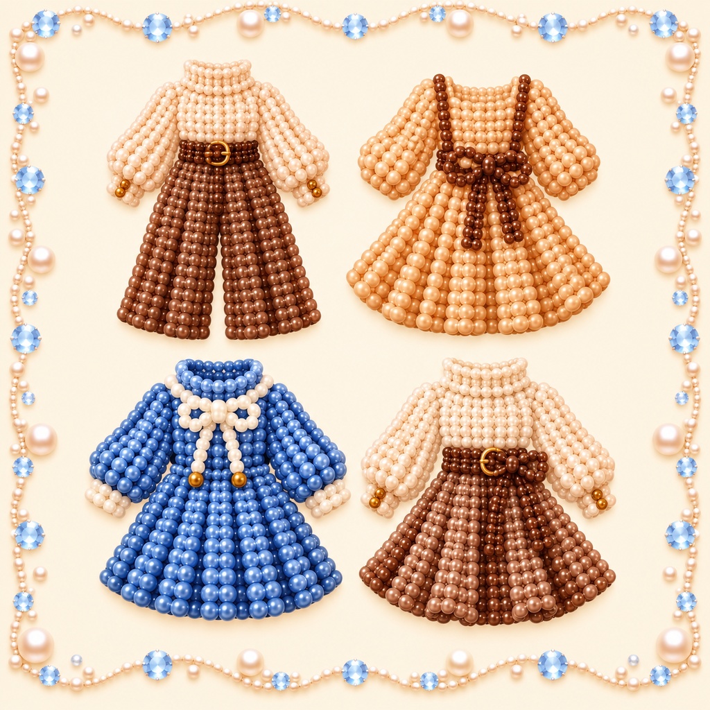 冬のファッション素材30個set
