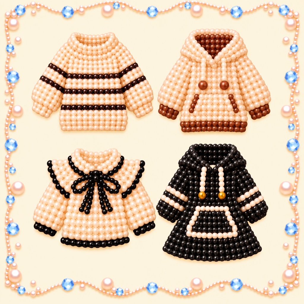 冬のファッション素材30個set