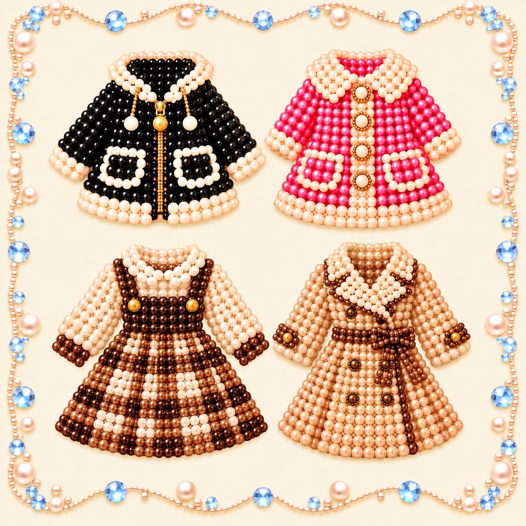 冬のファッション素材30個set