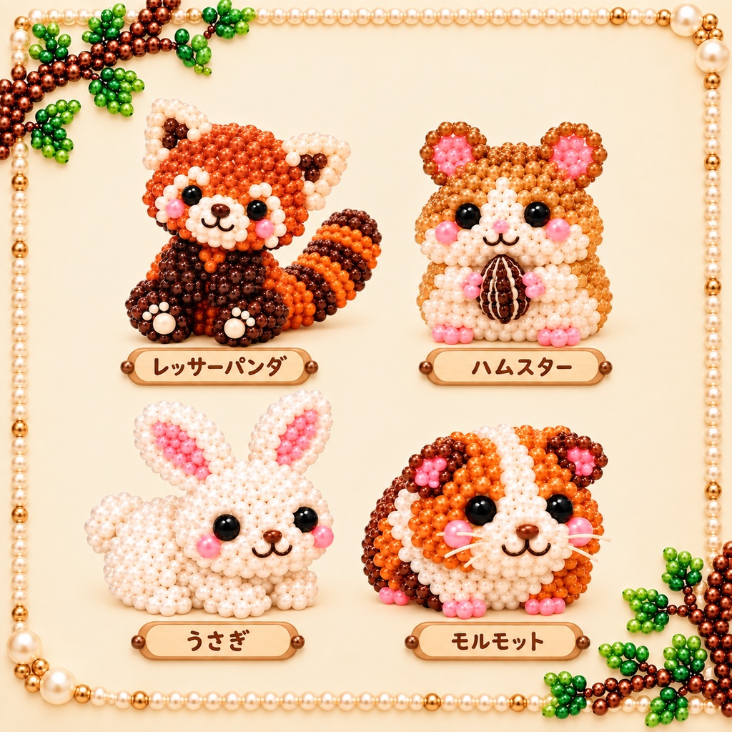 かわいい動物素材30個セット│無料版5個あり 動物園 動物 Canva SNS素材 デザイン イラスト