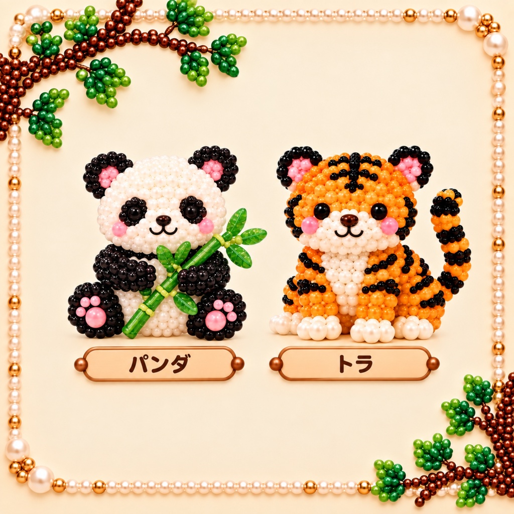 かわいい動物素材30個セット│無料版5個あり 動物園 動物 Canva SNS素材 デザイン イラスト