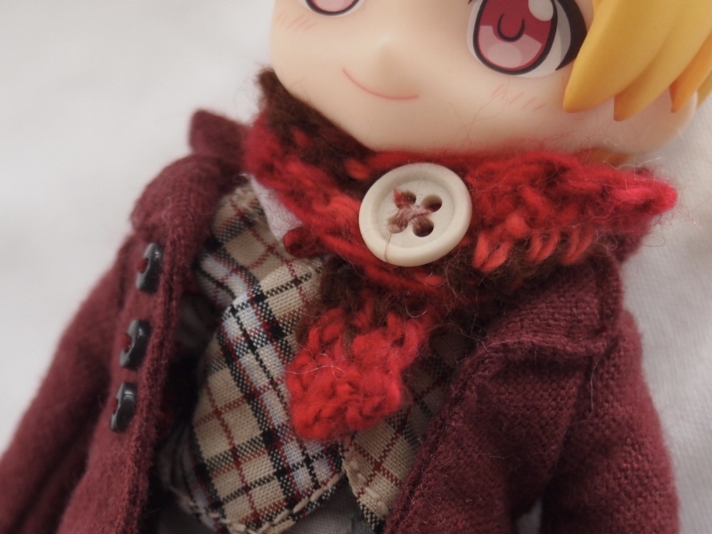 ボタンマフラー