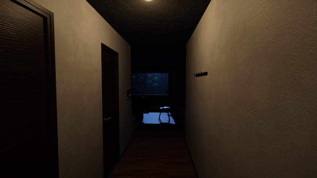 夜半(Yahan)- ワンルーム【VRChat 向けワールド】