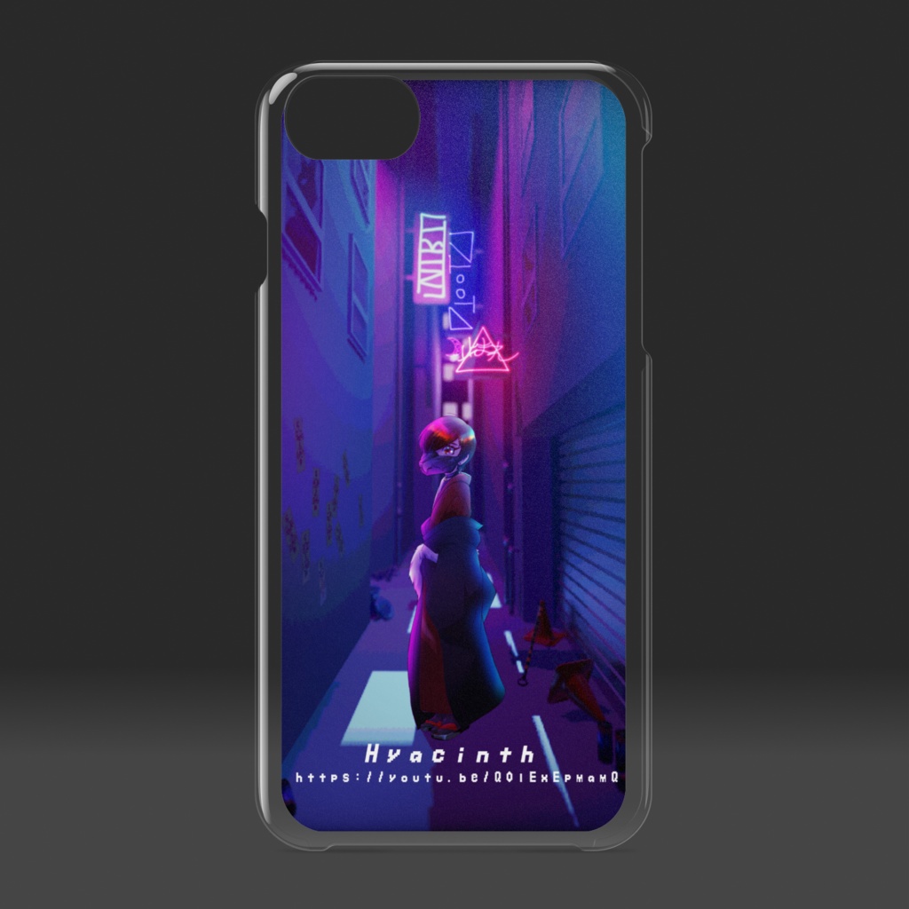 スマホカバー ヒヤシンス