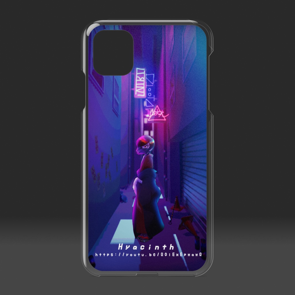 スマホカバー ヒヤシンス