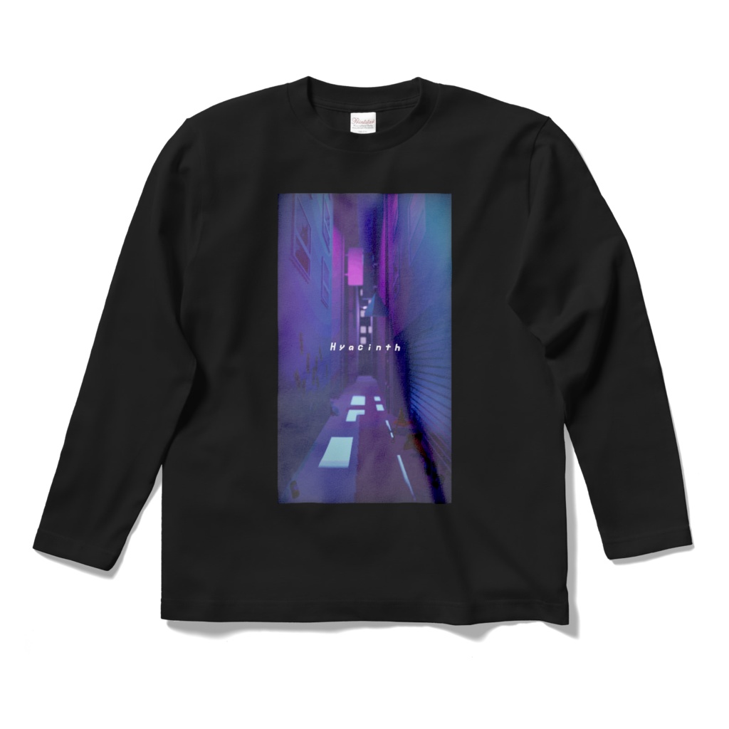 ロングTシャツ ヒヤシンス