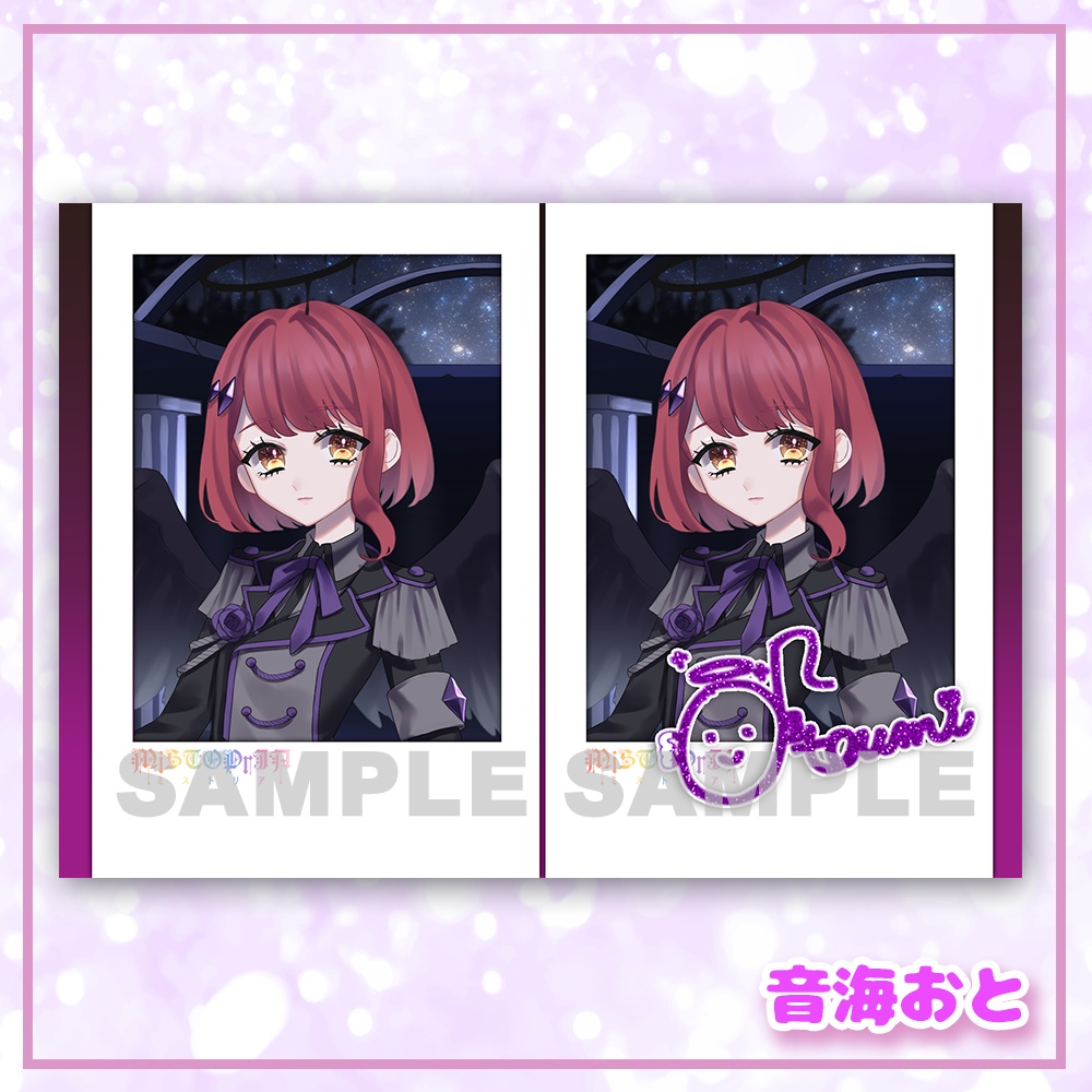 サイン入りDLダークチェキ♡おと