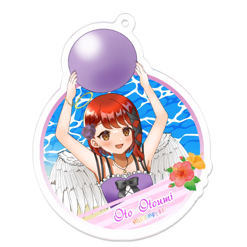 涼感アクリルキーホルダー♡おと