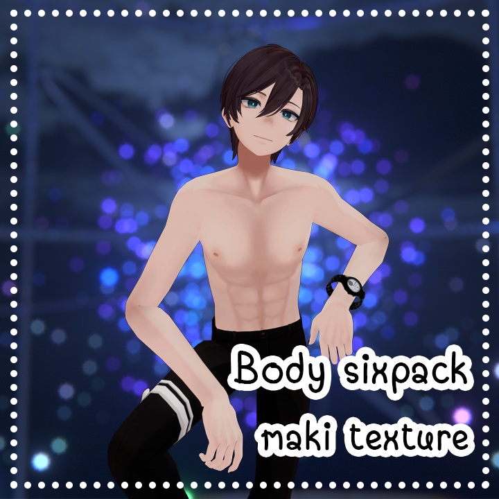 Body sixpack maki texture // まき[Maki]