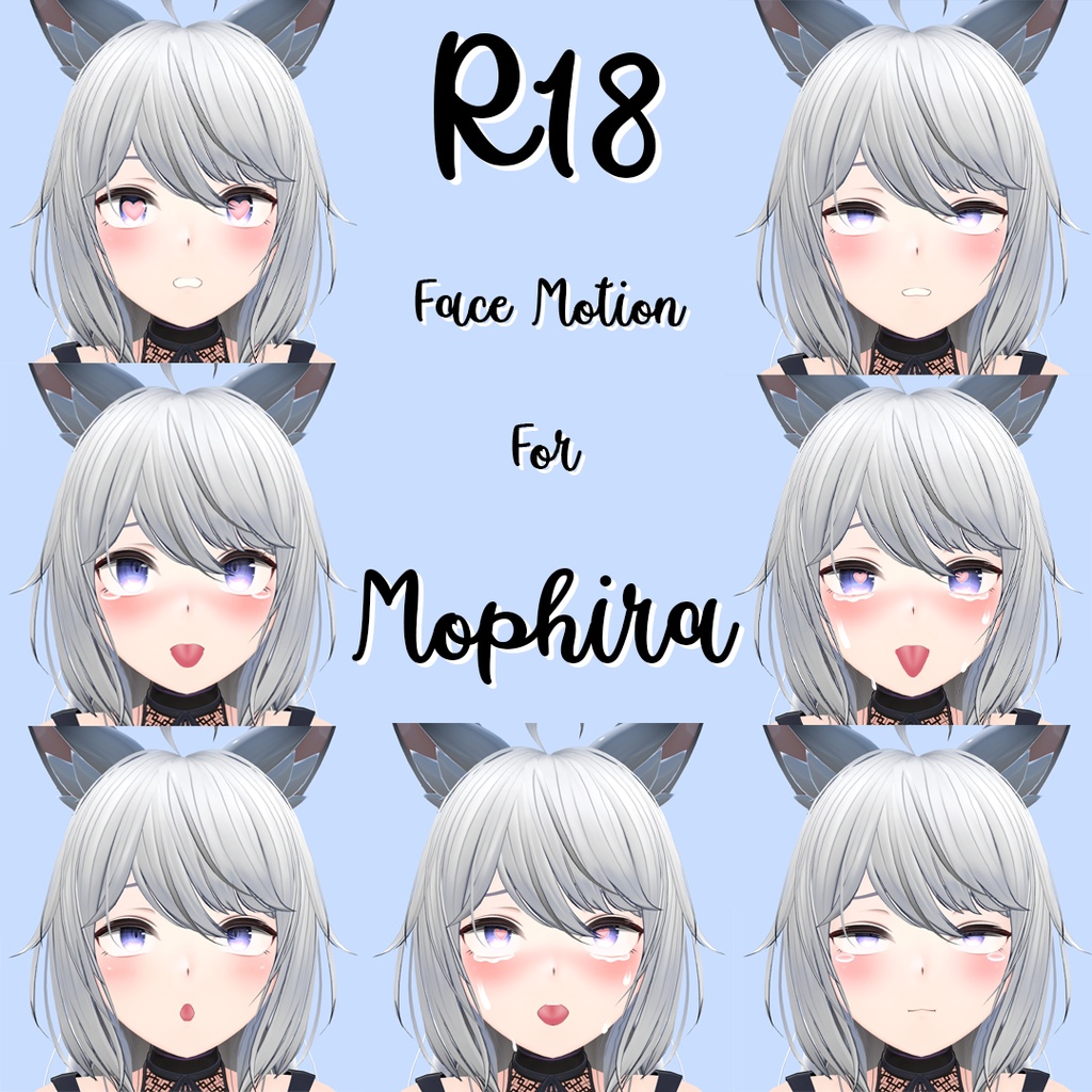 R18 Face Motion // モフィラ [Mophira]