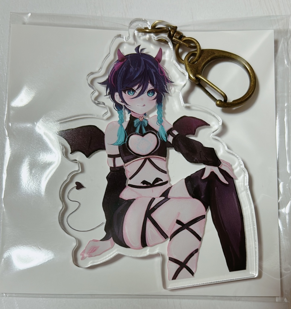 ウェンティ アクリルキーホルダー 小悪魔