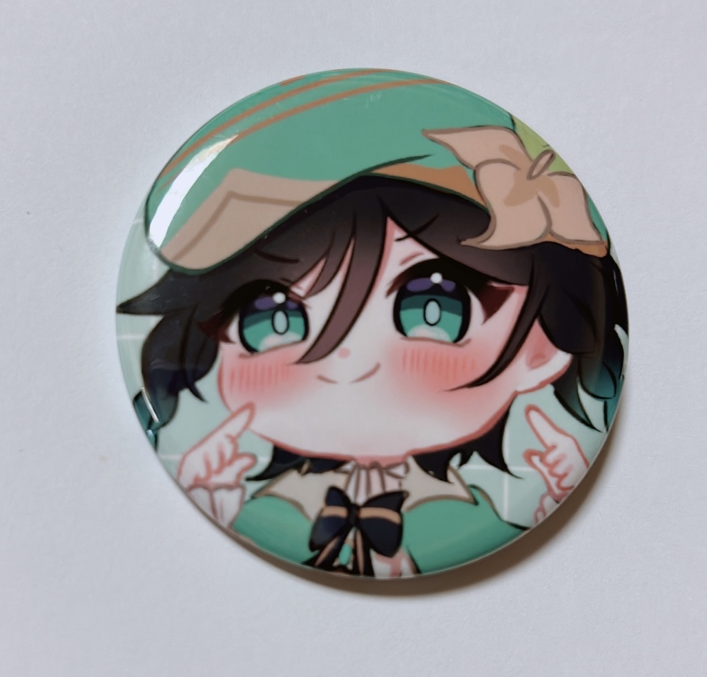 原神 ウェンティ 缶バッジ