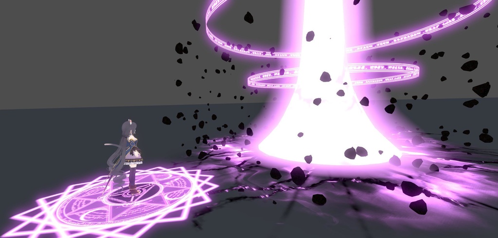[VRChat]Abyss Burst particle animation-6☆Kyaru