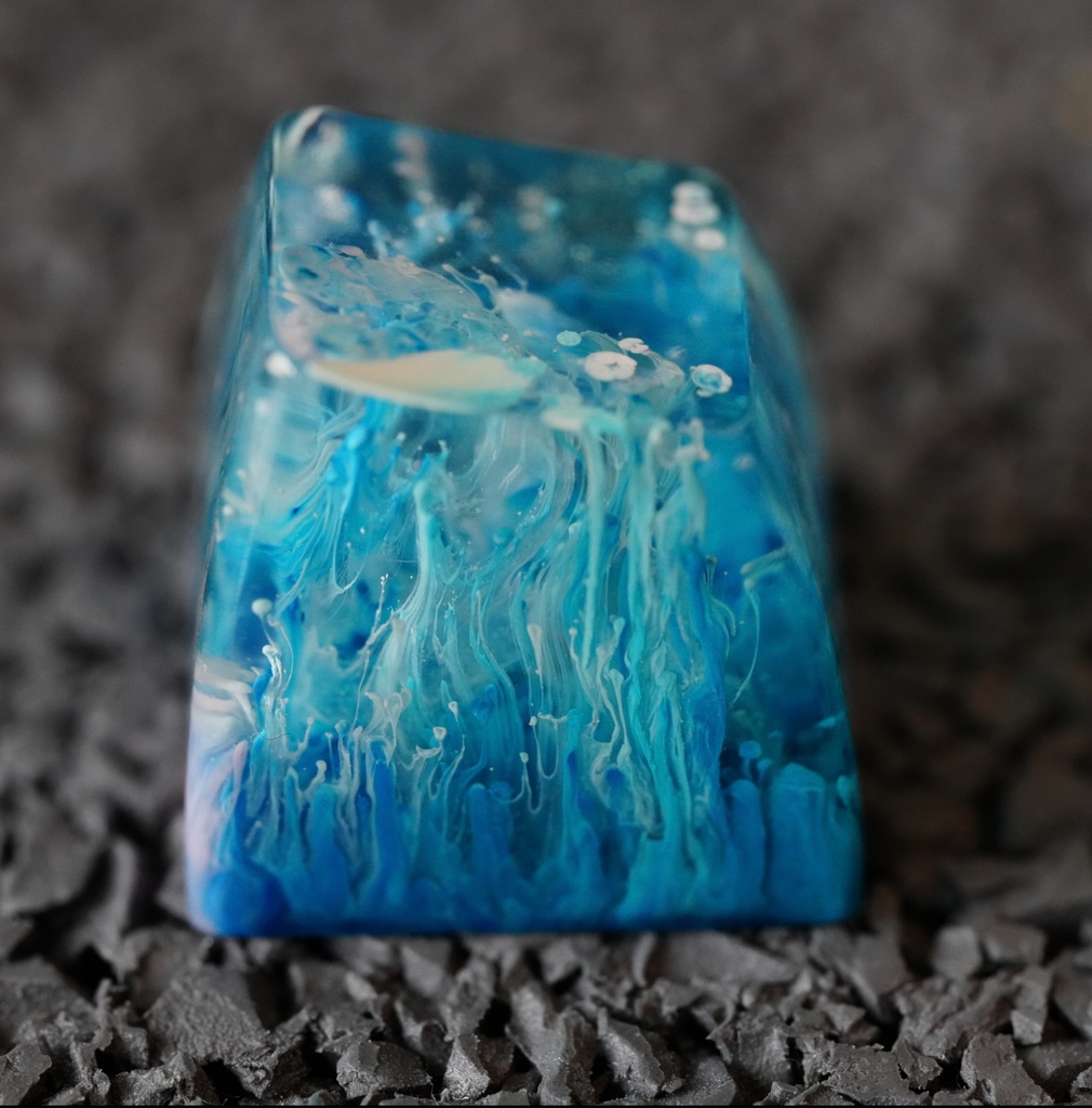 Fluid Art Artisan Keycap No.001