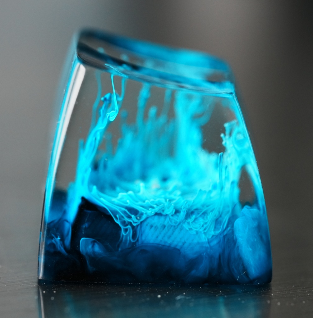 Fluid Art Artisan Keycap No.006