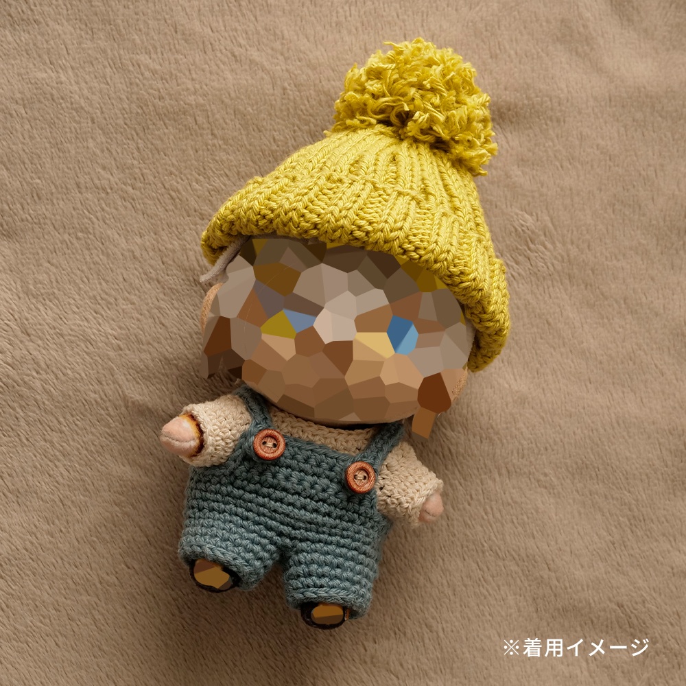 《販売終了》【ぬい服】ぽんぽんニット帽 - spring color -