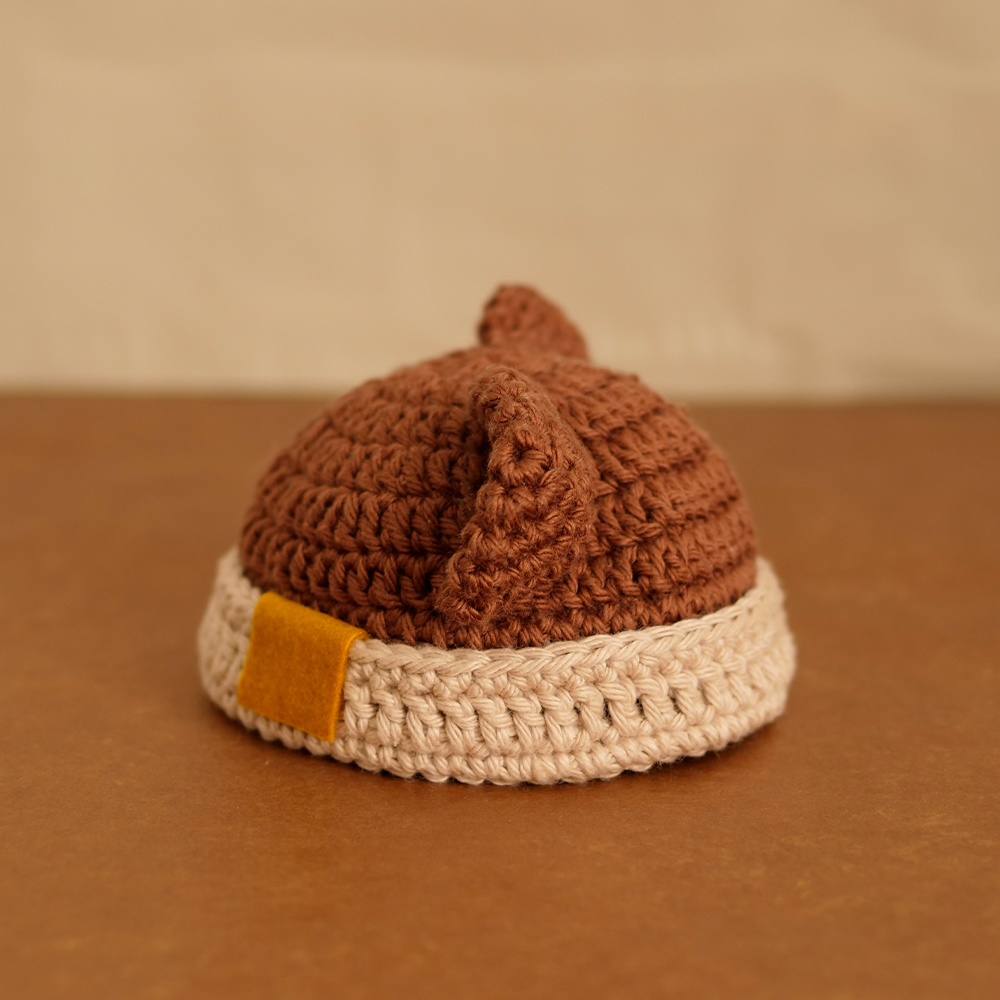 【ぬい服】くま耳帽子〈 Brown 〉