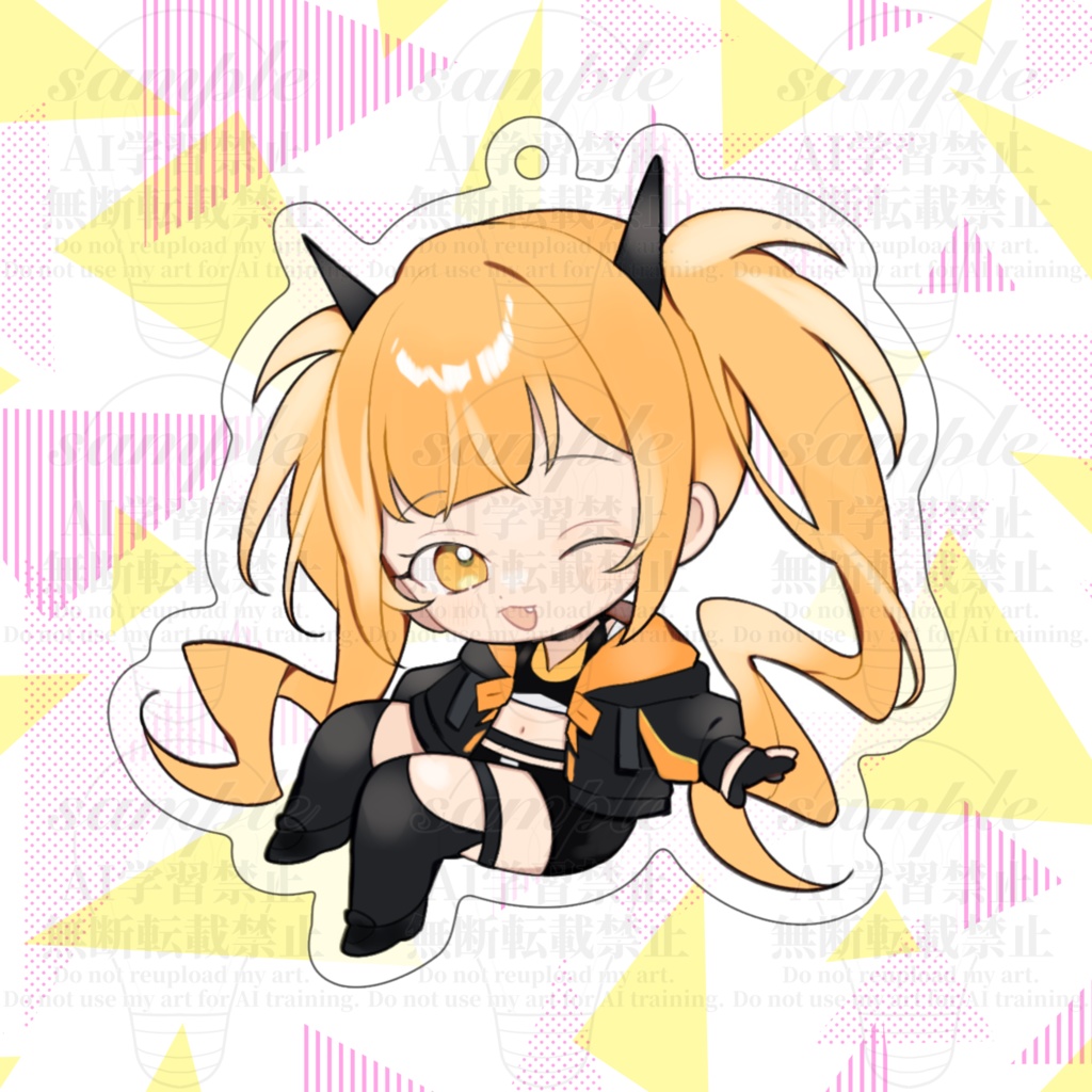 電球ちゃん アクリルキーホルダー