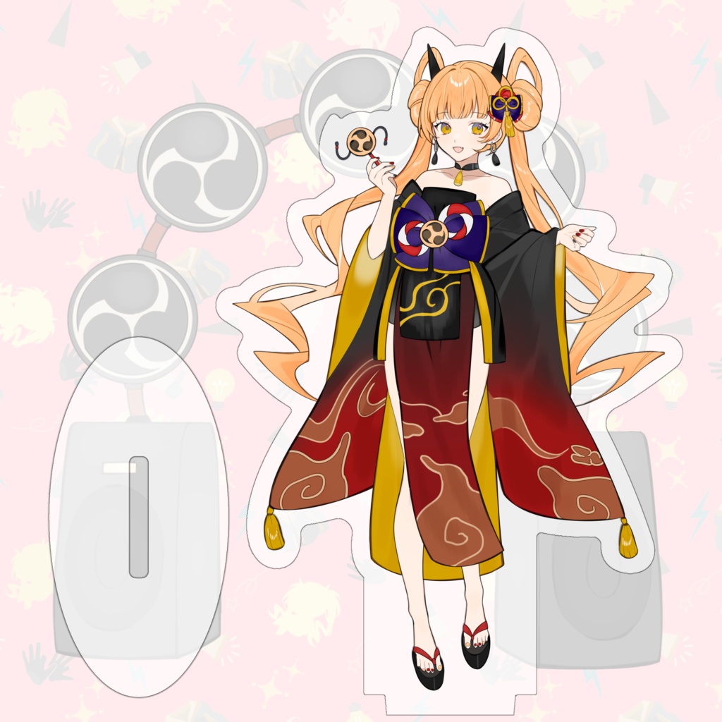 アクリルスタンド 和服