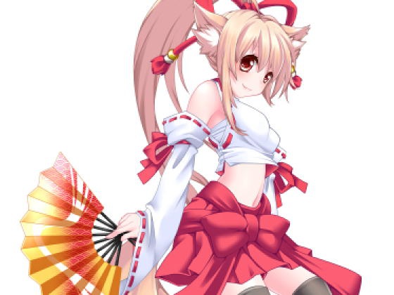 ロイヤリティーフリー　特大　萌えキャラ009