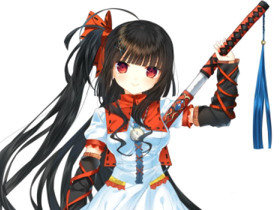 ロイヤリティーフリー　特大　萌えキャラ011