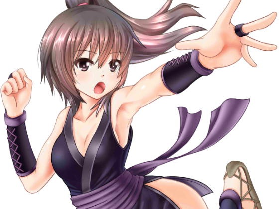 ロイヤリティーフリー　特大　萌えキャラ044