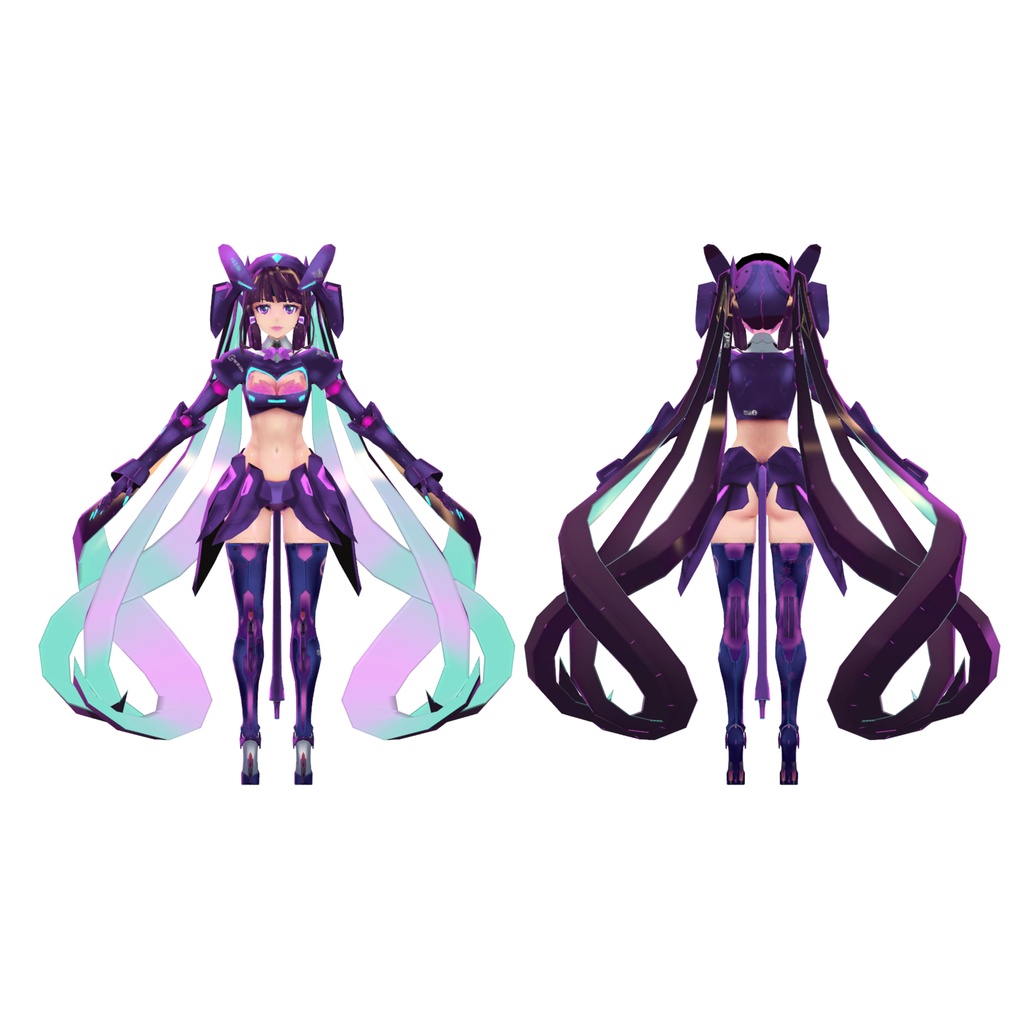 オリジナルキャラクターモデル セツリ