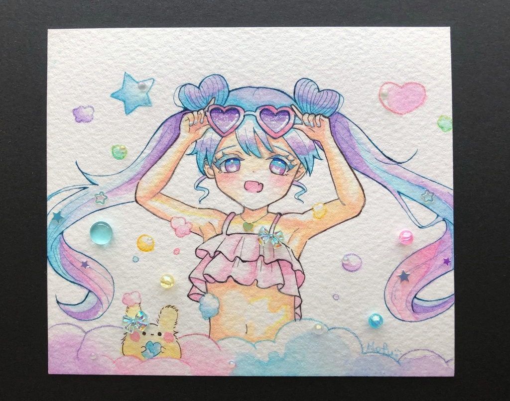 ⟡.·*.ふわふわバスタイム⟡.·*.