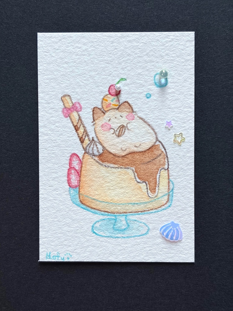すやすやプリンパフェ