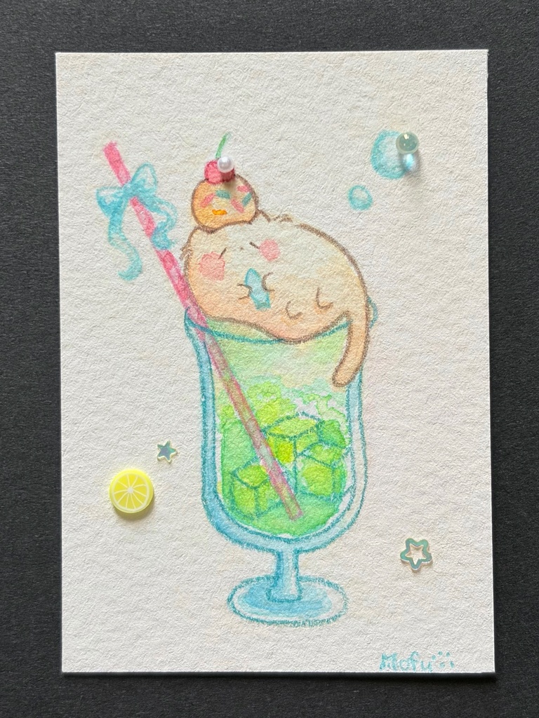 すやすやクリームソーダ