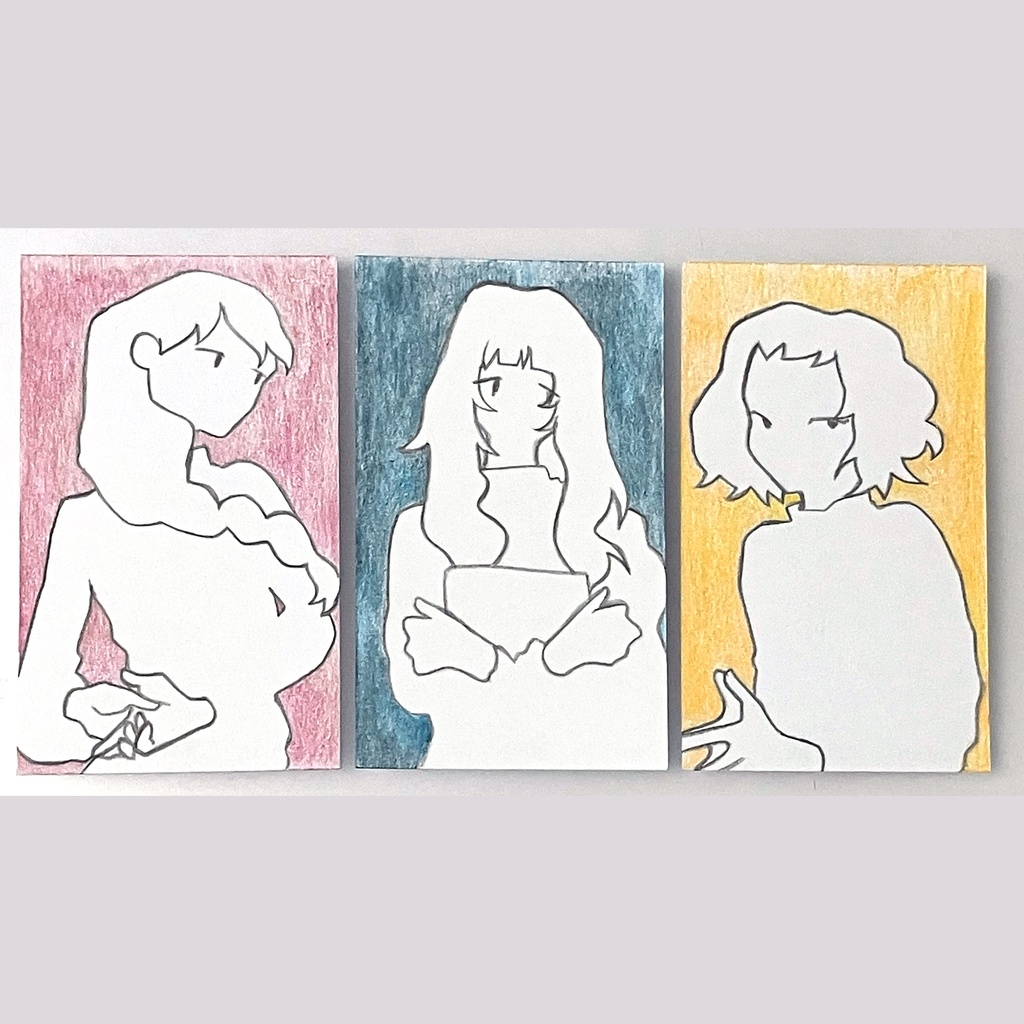 【直筆原画】3枚セット