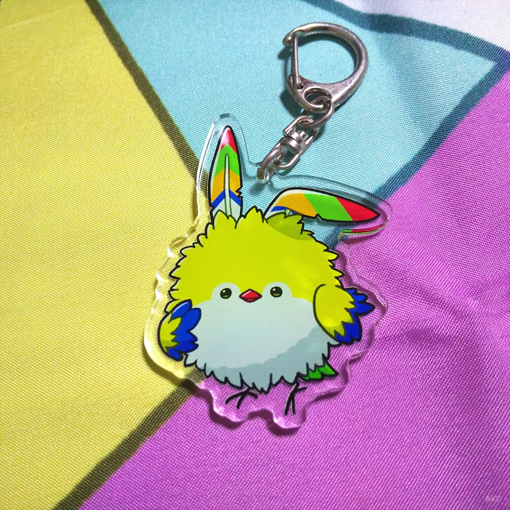 ポンポンミーヤのあれれなキーホルダー