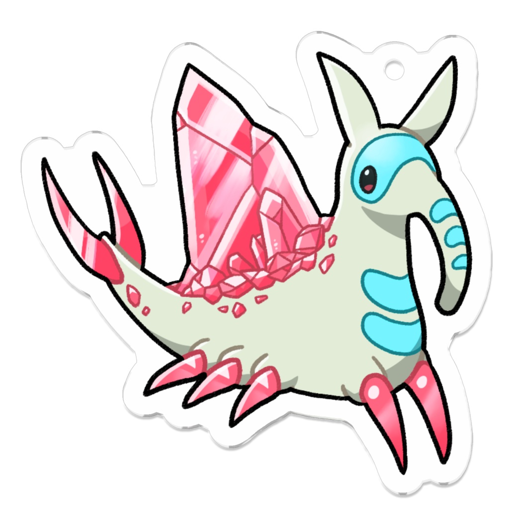 モルビレントの物静かなキーホルダー