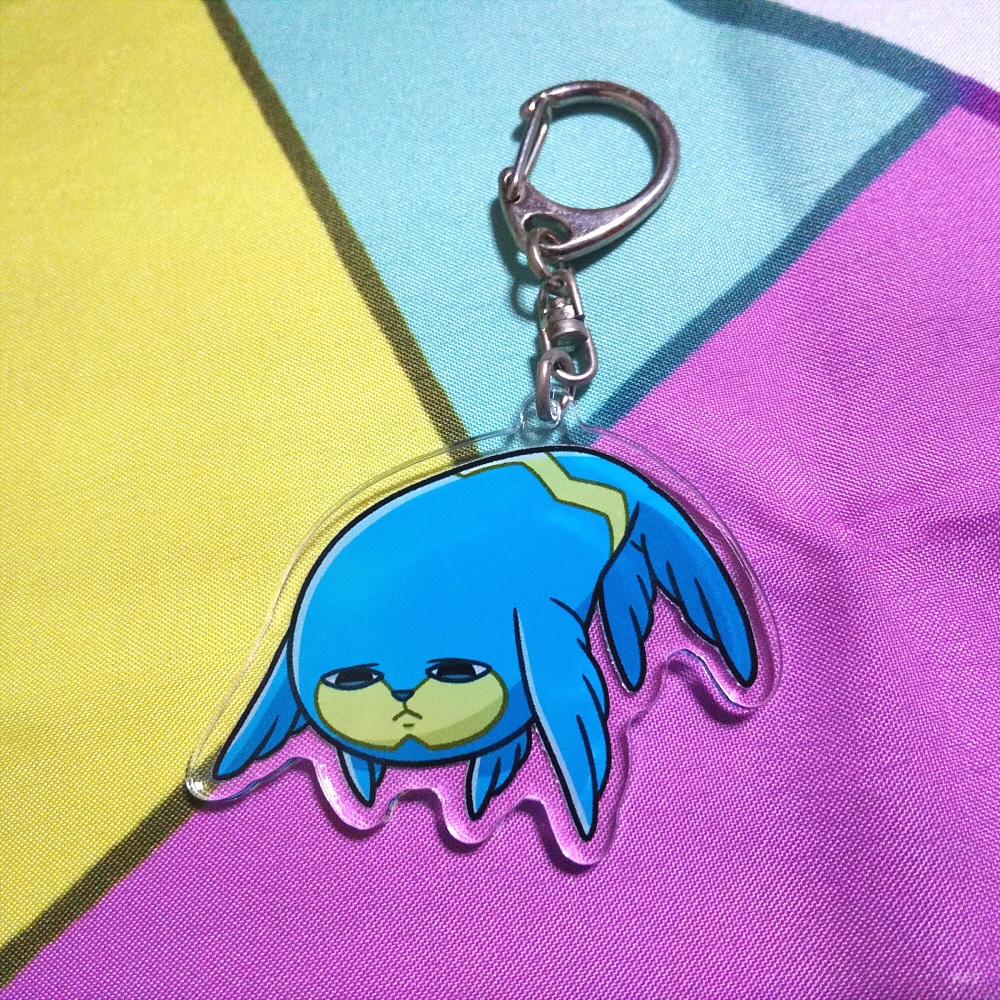 ズヨーが釣られちゃってるキーホルダー