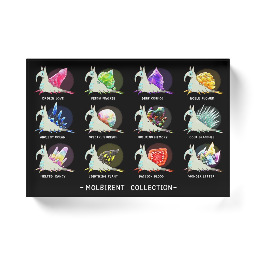 モルビレントコレクション【アクリルブロック】