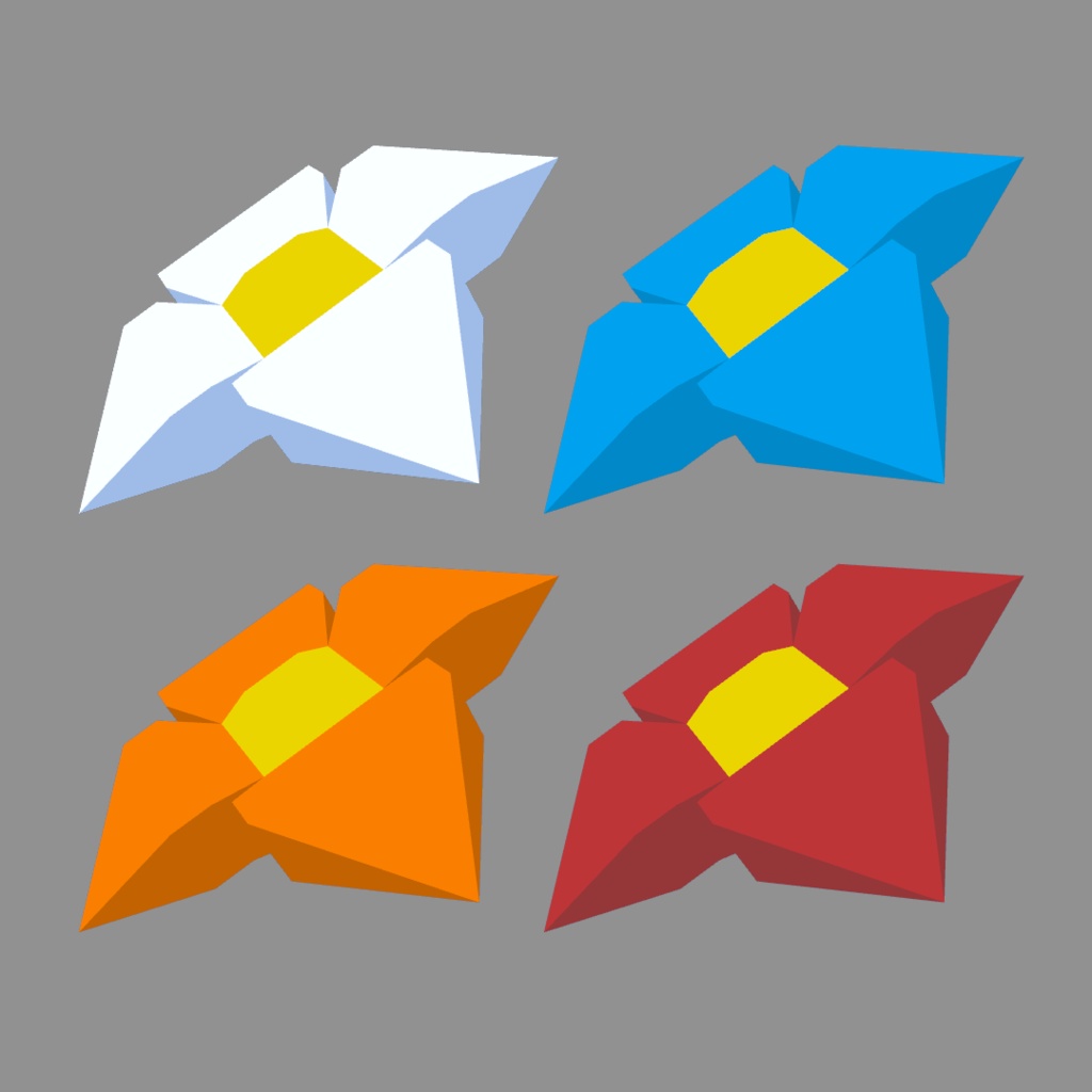 【無料】Lolowy P1用 花の髪飾り