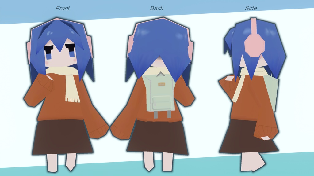 暖色冬コーデ (Lolowy P1用衣装)