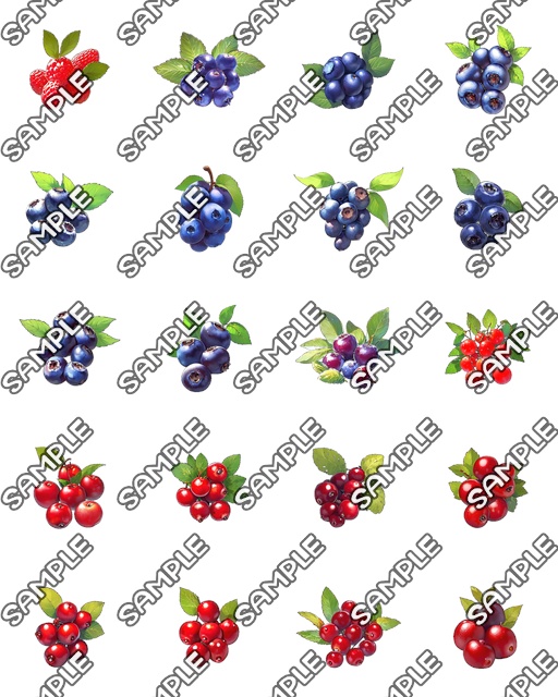 【食品、果物系 No.01】アイコン素材集 (143種)