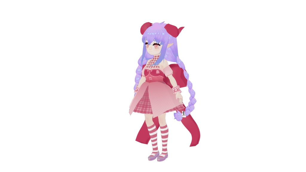 vroid模型vrm格式模型【小恶魔】