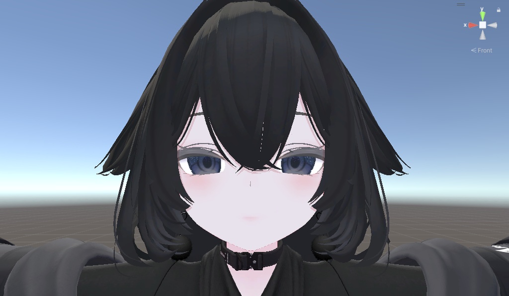 【ルルネ対応】BlackBlue EyeTexture