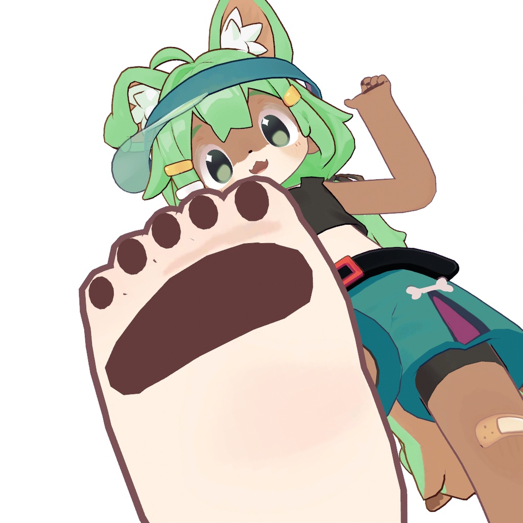 まめひなた用肉球【無料】