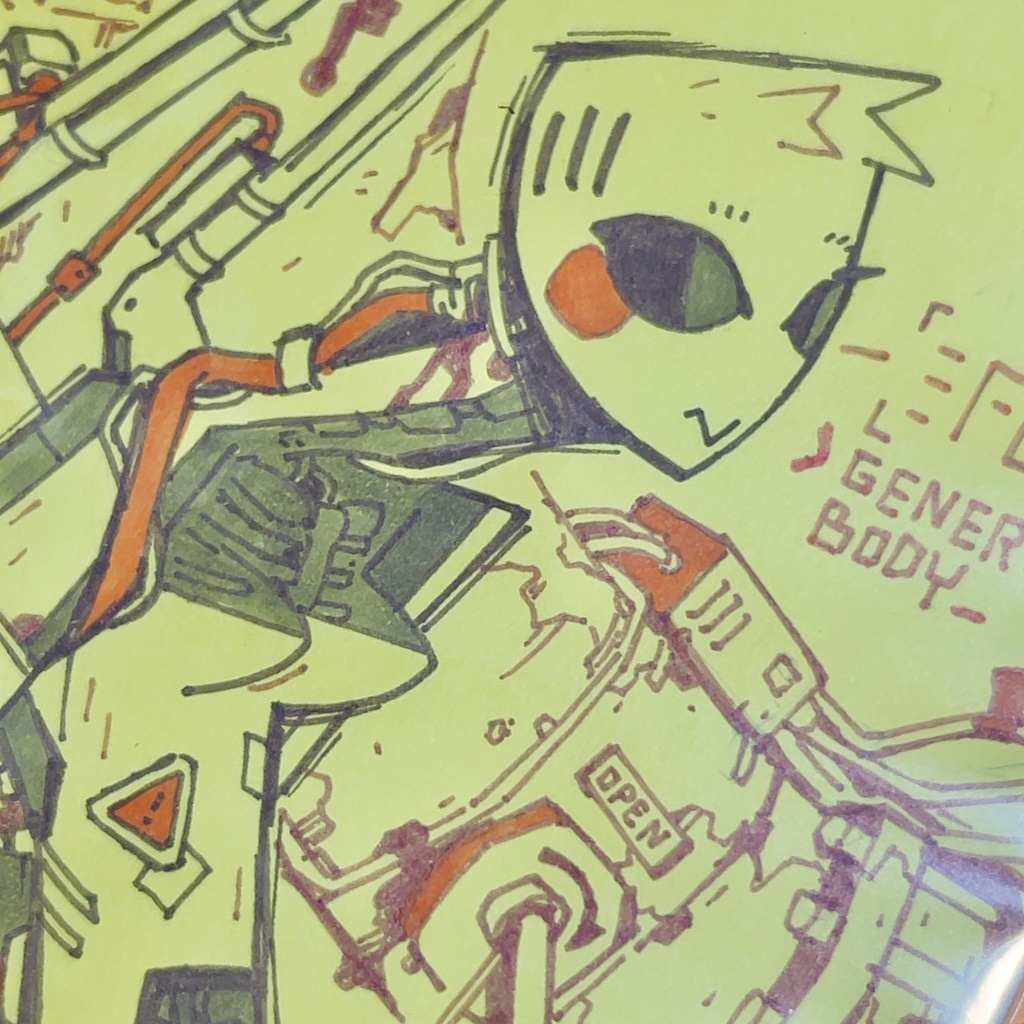 汎体ドローイング