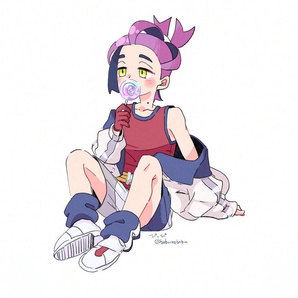 飴とスグリくんのアクスタ