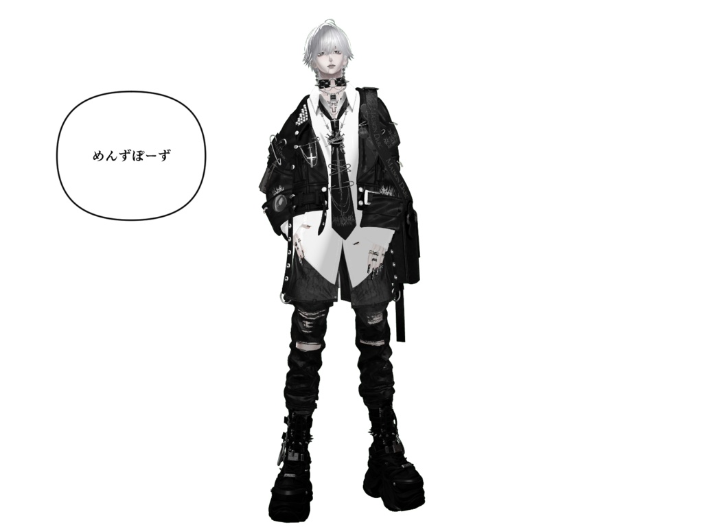 【無料】mens pose