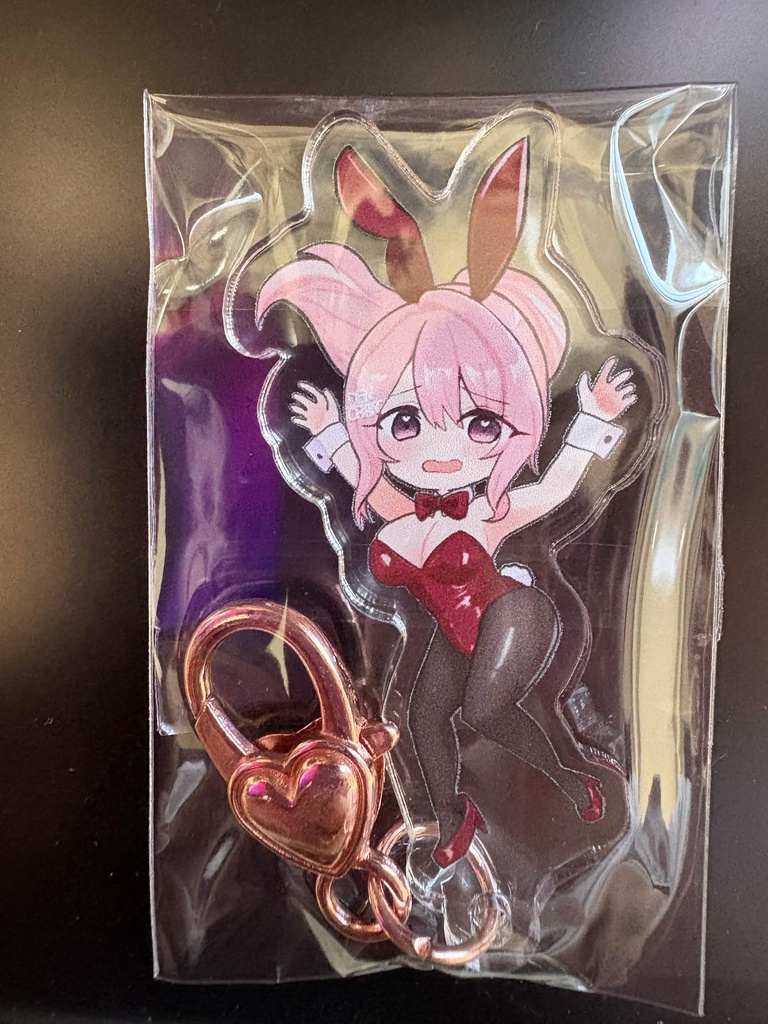 【限定】おでかけの時にバニーを引っ張り回せるアクキー【おまけつき】