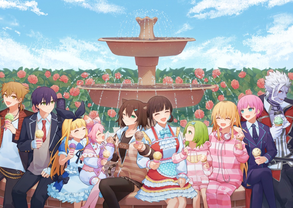 ポストカード　これから先も、君たちに幸あれ！