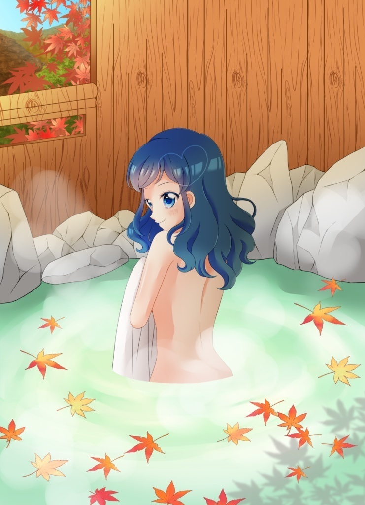 きりあおの湯　お風呂ポスター