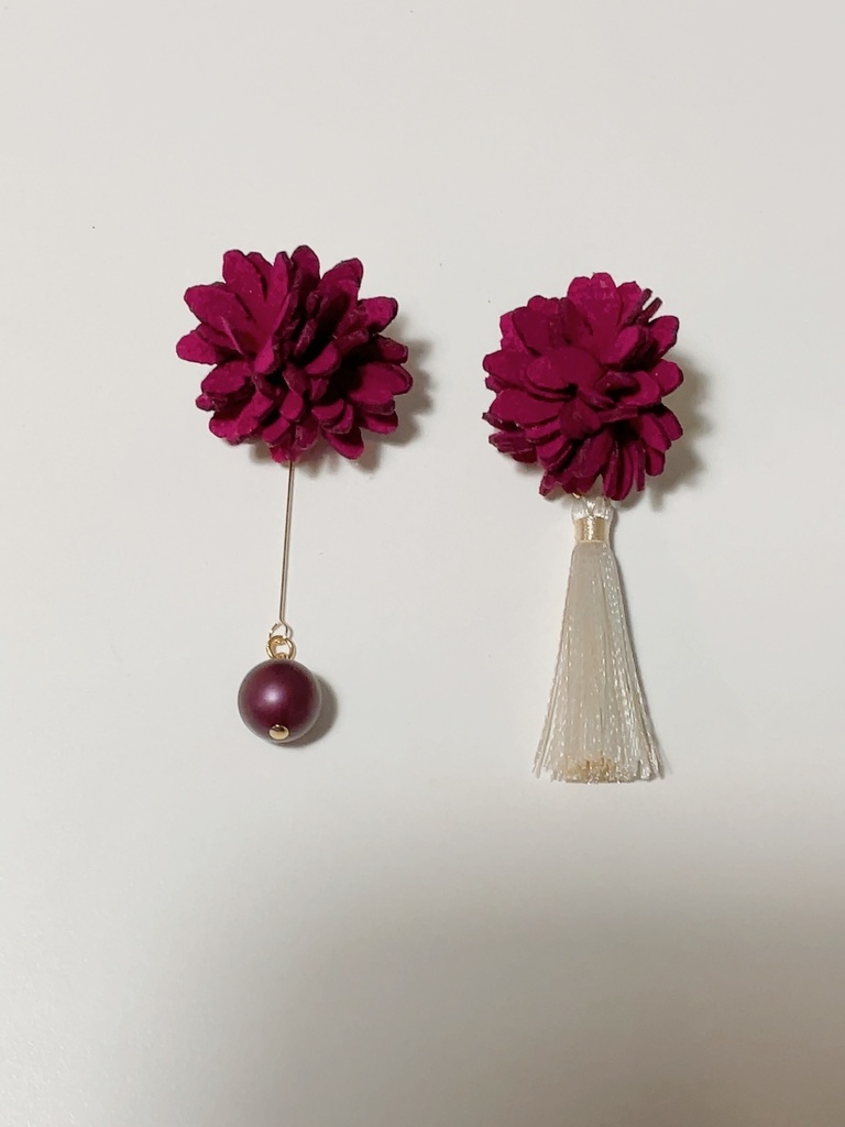 中華風ステージ衣装モチーフピアス