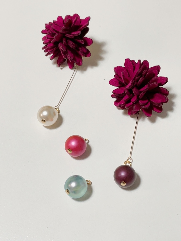 中華風ステージ衣装モチーフピアス